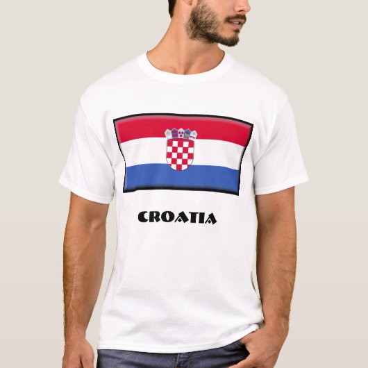 Kroatië T-shirt (Voorkant)