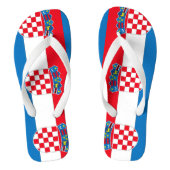 Kroatië Teenslippers (Voetbed)