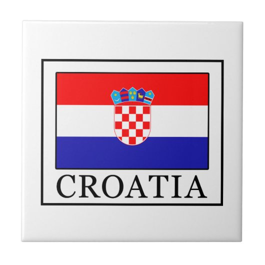Kroatië Tegeltje (Voorkant)