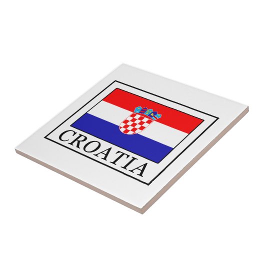 Kroatië Tegeltje (Zijkant)