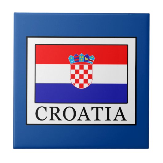 Kroatië Tegeltje (Voorkant)