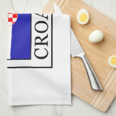 Kroatië Theedoek (Quarter Fold)