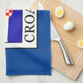 Kroatië Theedoek (Quarter Fold)