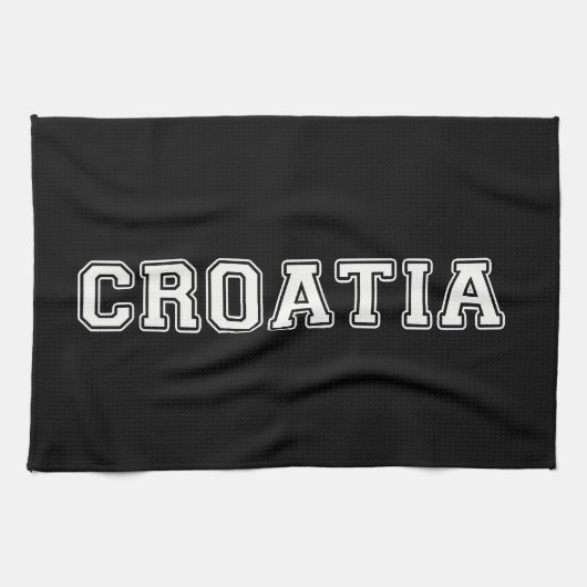 Kroatië Theedoek (Horizontaal)