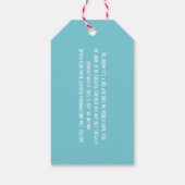 Kroatië Trouw Save The Date Cadeaulabel (Achterkant)