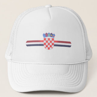 Kroatië Trucker Hat - Kroatisch Pet van de Stippen