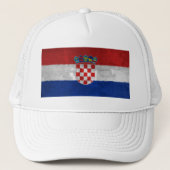 Kroatië Trucker Pet (Voorkant)