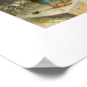 Kroatie van Andrea Mantegna Poster (Hoek)