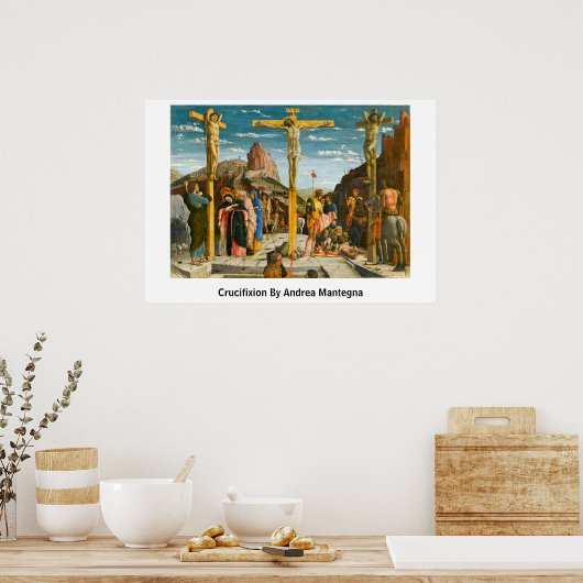 Kroatie van Andrea Mantegna Poster (Keuken)