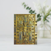 Kroatie van Christus, Limoges, 13e eeuw Briefkaart (Staand voorkant)