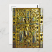 Kroatie van Christus, Limoges, 13e eeuw Briefkaart (Voorkant / Achterkant)