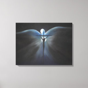 Kroatie van Christus met de Heilige Geest Canvas Afdruk