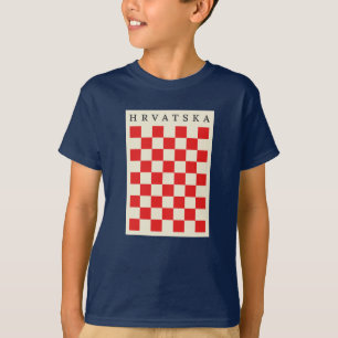 Kroatië Vintage T-shirt