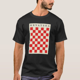 Kroatië Vintage T-shirt
