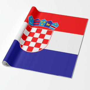 Kroatië vlag cadeaupapier
