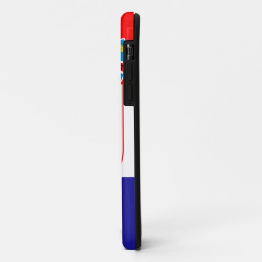 Kroatië vlag Case-Mate iPhone case (Achterkant/links)