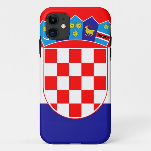 Kroatië vlag Case-Mate iPhone case (Achterkant)