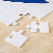 Kroatië - vlag eenvoudig legpuzzel (Zijkant)