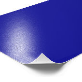 Kroatië vlag foto afdruk (Hoek)