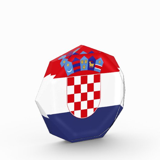 Kroatië vlag fotoblokken (Links)