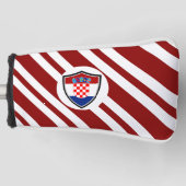 Kroatië vlag golfheadcover (Voorkant)