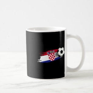 Kroatië Vlag Jersey Kroatisch Voetbalteam Kroatisc Koffiemok