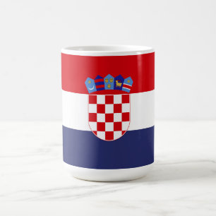 Kroatië vlag koffiemok