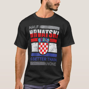 Kroatië - vlag Kroatische roet Hrvatske Kroatië Za T-shirt