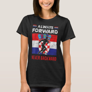 Kroatië - vlag Kroatische roet Hrvatske Kroatië Za T-shirt