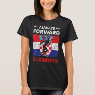 Kroatië - vlag Kroatische roet Hrvatske Kroatië Za T-shirt