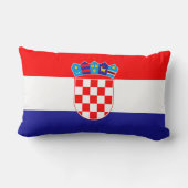 Kroatië Vlag Kussen (Achterkant)