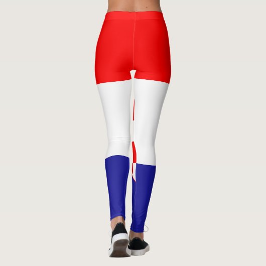 Kroatië vlag leggings (Achterkant)