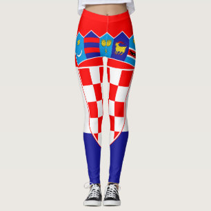 Kroatië vlag leggings