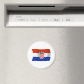 Kroatië Vlag Magneet (Insitu (Vaatwasser))