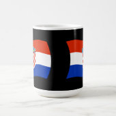 Kroatië Vlag Mok (Center)
