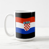 Kroatië Vlag Mok (Links)