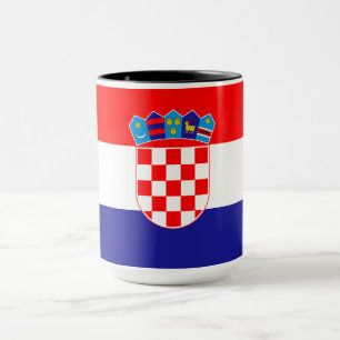 Kroatië vlag mok