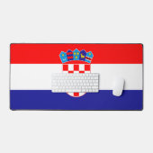 Kroatië Vlag Nationale Trots Bureaumat (Keyboard & Muis)
