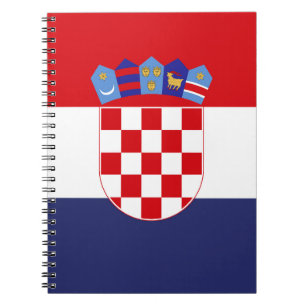 Kroatië vlag notitieboek