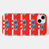 Kroatië vlag patroon Case-Mate iPhone case (Achterkant (horizontaal))