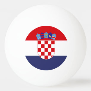 Kroatië vlag pingpongbal