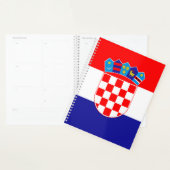 Kroatië Vlag Planner (Display)