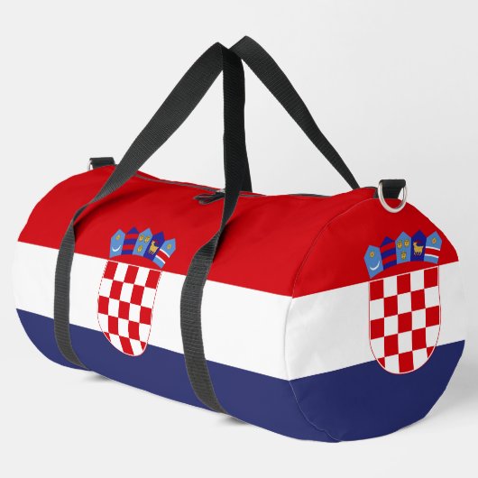 Kroatië vlag plunjezak (Linkerhoek)