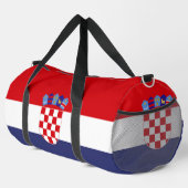 Kroatië vlag plunjezak (Rechterhoek)