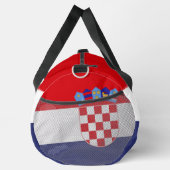 Kroatië vlag plunjezak (Rechts)