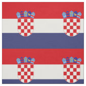 Kroatië vlag stof (Swatch)