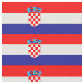 Kroatië vlag stof (Close Up)