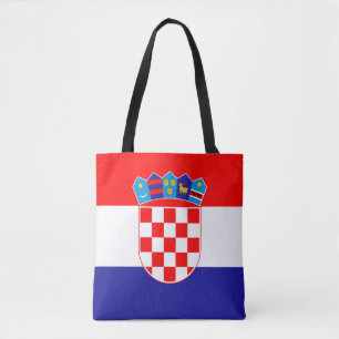 Kroatië Vlag Tote Bag