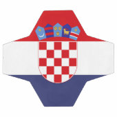 Kroatië vlag voetbal (Enkel)