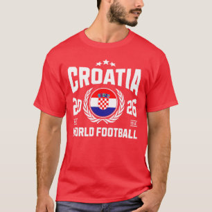 Kroatië Voetbal 2026 T-shirt